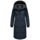 Marikoo Yaskaa Damen Herbst Winter Parka Jacke Navy Größe S - Gr. 36