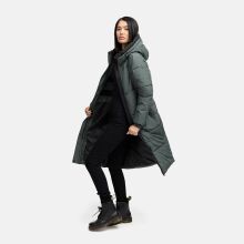 Marikoo Yaskaa Damen Herbst Winter Parka Jacke Stone Green Gr&ouml;&szlig;e L - Gr. 40