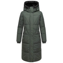 Marikoo Yaskaa Damen Herbst Winter Parka Jacke Stone Green Gr&ouml;&szlig;e L - Gr. 40