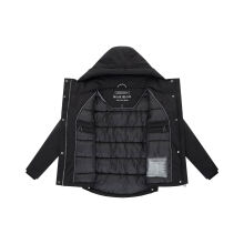 Marikoo Yeminaa Damen Herbst Winter Jacke Schwarz Größe XL - Gr. 42