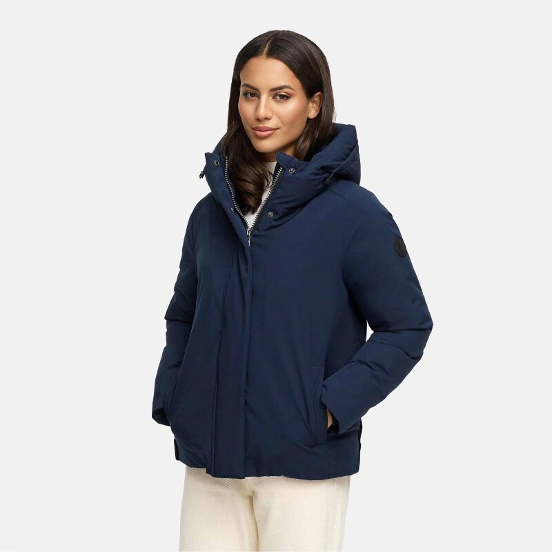 Marikoo Yeminaa Damen Herbst Winter Jacke Navy Größe L - Gr. 40