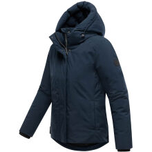 Marikoo Yeminaa Damen Herbst Winter Jacke Navy Gr&ouml;&szlig;e L - Gr. 40