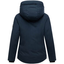 Marikoo Yeminaa Damen Herbst Winter Jacke Navy Gr&ouml;&szlig;e L - Gr. 40