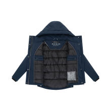 Marikoo Yeminaa Damen Herbst Winter Jacke Navy Gr&ouml;&szlig;e L - Gr. 40