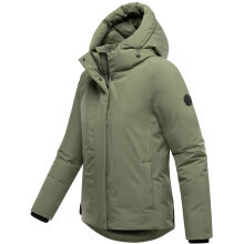 Marikoo Yeminaa Damen Herbst Winter Jacke Olive Leaf Größe XS - Gr. 34