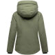 Marikoo Yeminaa Damen Herbst Winter Jacke Olive Leaf Größe XS - Gr. 34