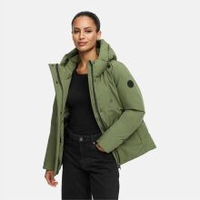 Marikoo Yeminaa Damen Herbst Winter Jacke Olive Leaf Gr&ouml;&szlig;e S - Gr. 36