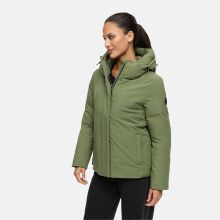 Marikoo Yeminaa Damen Herbst Winter Jacke Olive Leaf Gr&ouml;&szlig;e M - Gr. 38