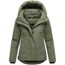 Marikoo Yeminaa Damen Herbst Winter Jacke Olive Leaf Gr&ouml;&szlig;e L - Gr. 40