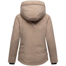 Marikoo Yeminaa Damen Herbst Winter Jacke Taupe Grey Gr&ouml;&szlig;e S - Gr. 36