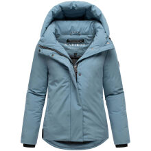 Marikoo Yeminaa Damen Herbst Winter Jacke Powder Blue Gr&ouml;&szlig;e M - Gr. 38