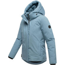 Marikoo Yeminaa Damen Herbst Winter Jacke Powder Blue Gr&ouml;&szlig;e L - Gr. 40