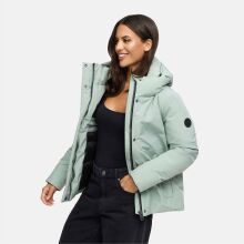 Marikoo Yeminaa Damen Herbst Winter Jacke Smokey Mitnt Gr&ouml;&szlig;e S - Gr. 36