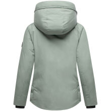 Marikoo Yeminaa Damen Herbst Winter Jacke Smokey Mitnt Gr&ouml;&szlig;e L - Gr. 40