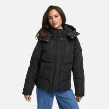 Navahoo Zauberlicht Damen Herbst Winter Steppjacke Schwarz Gr&ouml;&szlig;e M - Gr. 38