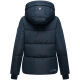 Navahoo Zauberlicht Damen Herbst Winter kurz Steppjacke Navy Größe S - Gr. 36