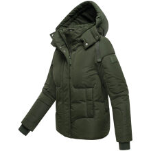 Navahoo Zauberlicht Damen Herbst Winter Steppjacke Dark Olive Gr&ouml;&szlig;e XXXL - Gr. 46