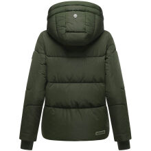 Navahoo Zauberlicht Damen Herbst Winter Steppjacke Dark Olive Gr&ouml;&szlig;e XXXL - Gr. 46