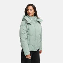 Navahoo Zauberlicht Damen Herbst Winter Steppjacke Smokey Mint Gr&ouml;&szlig;e M - Gr. 38