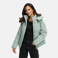 Navahoo Zauberlicht Damen Herbst Winter Steppjacke Smokey Mint Gr&ouml;&szlig;e XXL - Gr. 44