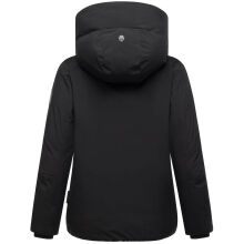 Navahoo Blütenlicht Damen Herbst Winter Jacke  Schwarz Größe M - Gr.38