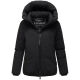 Navahoo Blütenlicht Damen Herbst Winter Jacke  Schwarz Größe M - Gr.38