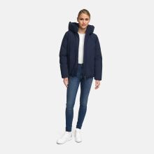 Navahoo Bl&uuml;tenlicht Damen Herbst Winter Jacke  Navy Gr&ouml;&szlig;e M - Gr.38