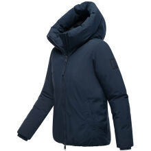 Navahoo Bl&uuml;tenlicht Damen Herbst Winter Jacke  Navy Gr&ouml;&szlig;e M - Gr.38