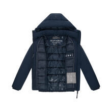 Navahoo Bl&uuml;tenlicht Damen Herbst Winter Jacke  Navy Gr&ouml;&szlig;e M - Gr.38