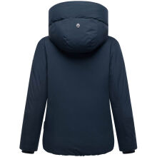 Navahoo Bl&uuml;tenlicht Damen Herbst Winter Jacke  Navy Gr&ouml;&szlig;e L - Gr.40