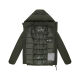 Navahoo Blütenlicht Damen Herbst Winter Jacke  DarkOlive Größe L - Gr.40