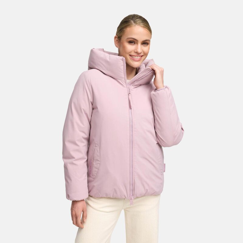 Navahoo Blütenlicht Damen Herbst Winter Jacke LilacRose