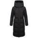 Marikoo Chumanii Damen Herbst Winter Steppmantel Parka lang Schwarz Größe S - Gr.36