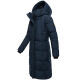 Marikoo Chumanii Damen Herbst Winter Steppmantel Parka lang Navy Größe XS - Gr.34
