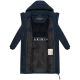 Marikoo Chumanii Damen Herbst Winter Steppmantel Parka lang Navy Größe XS - Gr.34