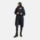 Marikoo Chumanii Damen Herbst Winter Steppmantel Parka lang Navy Größe S - Gr.36