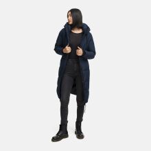 Marikoo Chumanii Damen Herbst Winter Steppmantel Parka lang Navy Größe M - Gr.38