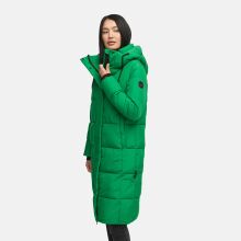 Marikoo Chumanii Damen Herbst Winter Steppmantel Parka lang SmaragdGreen Gr&ouml;&szlig;e S - Gr.36