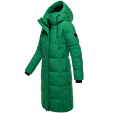 Marikoo Chumanii Damen Herbst Winter Steppmantel Parka lang SmaragdGreen Gr&ouml;&szlig;e S - Gr.36