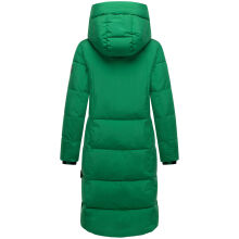 Marikoo Chumanii Damen Herbst Winter Steppmantel Parka lang SmaragdGreen Gr&ouml;&szlig;e S - Gr.36