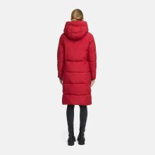 Marikoo Chumanii Damen Herbst Winter Steppmantel Parka lang DeepRed Größe S - Gr.36