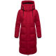 Marikoo Chumanii Damen Herbst Winter Steppmantel Parka lang DeepRed Größe S - Gr.36