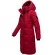 Marikoo Chumanii Damen Herbst Winter Steppmantel Parka lang DeepRed Größe S - Gr.36