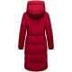 Marikoo Chumanii Damen Herbst Winter Steppmantel Parka lang DeepRed Größe S - Gr.36