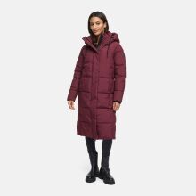 Marikoo Chumanii Damen Herbst Winter Steppmantel Parka lang Wine Gr&ouml;&szlig;e S - Gr.36