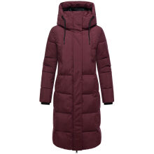 Marikoo Chumanii Damen Herbst Winter Steppmantel Parka lang Wine Gr&ouml;&szlig;e S - Gr.36