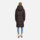 Marikoo Chumanii Damen Herbst Winter Steppmantel Parka lang Choco Größe XS - Gr.34