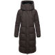 Marikoo Chumanii Damen Herbst Winter Steppmantel Parka lang Choco Größe XS - Gr.34