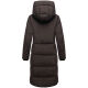 Marikoo Chumanii Damen Herbst Winter Steppmantel Parka lang Choco Größe XS - Gr.34