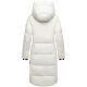 Marikoo Chumanii Damen Herbst Winter Steppmantel Parka lang Offwhite Größe XS - Gr.34